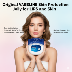 Original Jelly VASELINE LIPS and Skin balm for Skin Protection slcr (5.5g)