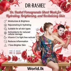 402d29c0d1de4ee0c559a38483628df2.jpg Dr Rashel Pomegranate Sheet Whit+ening dpsm Mask for Hydrating, Brightening, and Revitalizing Skin