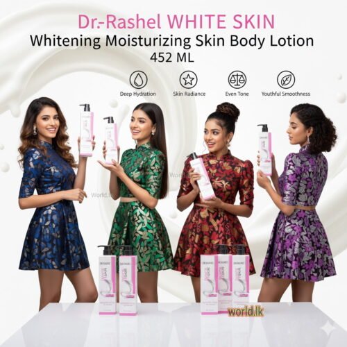Dr. Rashel WHIiTE SKIN Whiitr tening Moisturizing Skin Body Lotion drws 452 ML