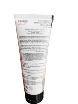 DR RASHEL (kijc) KOJIC Papaya WHITENING Face wash with Natural Papaya Extracts & Fruits Facewash for oily and dry skin - 100 ml