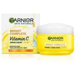 GARNIER (uvdc) Skin Naturals Bright Complete Vitamin C Serum UV CREAM, Day CREAM for Sun Protection Suitable for all Skin Types 45g