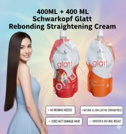 44605d5ff1aabe53e8d71ffaec1684d5.jpg 400 ML+ 400 ML Glatt Hair Straightener Rebounding Strait Cream gl00 SALON PACK Professional Use Schwarzkopf