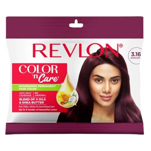 44aef3227dd33b4a24d6906555c40776.jpg 3.16 Burgundy (r3.16b) REVLON Color 'N Care (R3.16b) NOURISHING PERMANENT HAIR COLOR 30ml