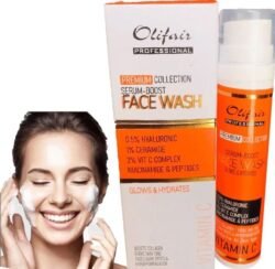 OLIFAIR lrm Premium Collection Serum Boost Face Wash Glows & Hydrates 50ml