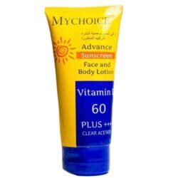 My Choice Advance (mc60) Sunscreen Face and Body WHITENING CREAM Spf 60 Plus+++ 150g