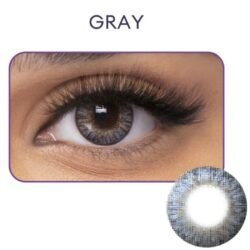 Colour GRAY- Fresh Look gcl Color Blends Contact Lens - Full Set - Color Contact Lens (Replacement Cycle: 12 Month)