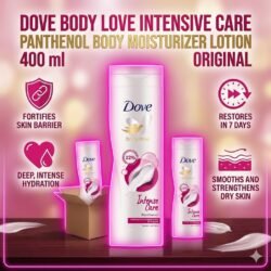 400 ML Original Dove Body Love Intensive Care Panthenol Body Moisturizer Lotion dbic