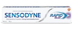 46ee5c499a96532083ab3d6ee97a33d3.jpg SENSODYNE rese Sensitive Toothpaste Rapid Relief - 80 gm