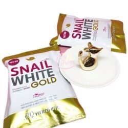 Snail White jnbv Gold Soap Perfect Skin Lady Made in Thailand 80g