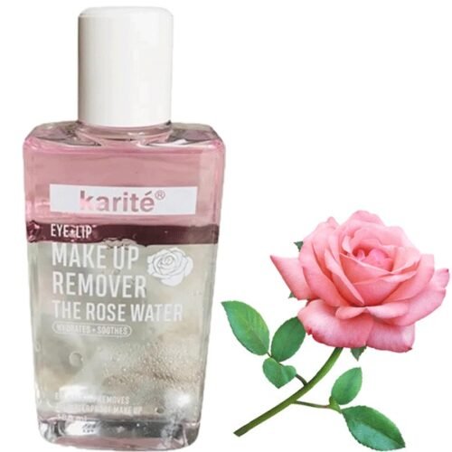 4dc139412f04c196fee136dcec5e2b5b.jpg Makeup Remover the Rose Water (kmrw) KARITE Eye+Lip Efficiently Removes All WATERPROOF Makeup 180ml