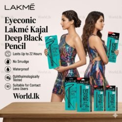 Lakmé Eyeconic Original Pencil Eyeconic Kajal Deep Black 22 Hrs 2lwb Lakme