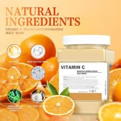 DR MEINAIER ct0 Jelly Mask for Facials Professional, Vitamin C Jelly Face Mask, Brightening & Hydrating Mask, Nourishing & Tightening, Anti-Aging & Acne Treatment 650g