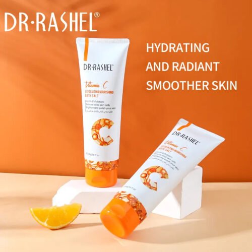 4eba53c30fe0c379775cae554e878a2c.jpg Dr Rashel Bath Salt (400g) drvc Vitamin C Brightening WHITENING Cleansing Scrub