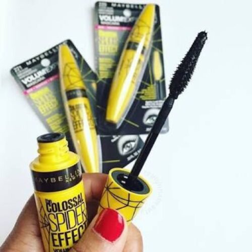 4ebf4fbdf34ea5d5593cb3d6c90c4fe7.jpg Made in USA Maybelline® Volum' Express the Colossal Spider Effect Washable Mascara 5a