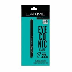 4f766dee58a5d65a51724ea663cb3305.jpg LAKME ORIGINAL Eyeconic Kajal Deep Black, WATERPROOF Mascara, Up To 22 Hrs, 2lwb