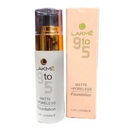 5 LAKME 9 To 5 Matte + Poreless Liquid Primer Foundation 60 ml lmfn