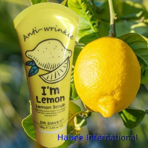 50459a90f6475dd07254a05c3faa5932.jpg Dr. Davey I’m Lemon Anti-Wrinkle Scrub ddls Extract with Vitamin C Face Wash