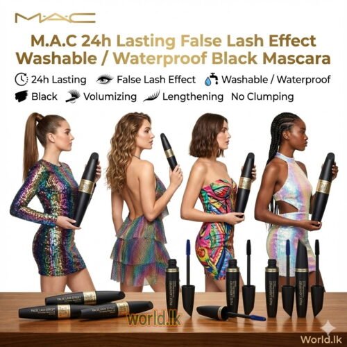 51893d41690d12216e8b1e45cbd460c2.jpg M.A.C 24h Lasting False Lash Effect Washable / Waterproof mfle Black Mascara