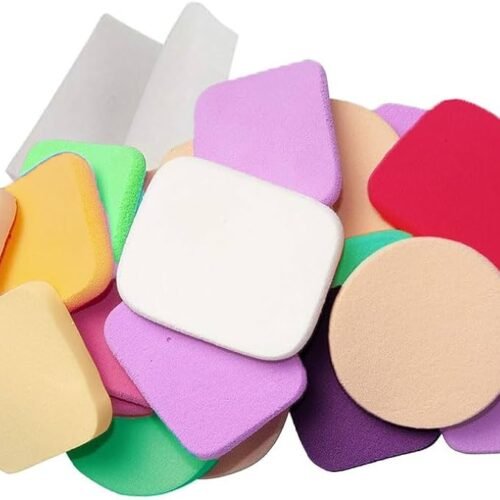 5192458a39109747fb568ce18f41b2b6.jpg HIGH Quality Soft Makeup Beauty (20pcs) Sponge 20 Pcs Beauty Blender Powder Puff Sponge – Multicolor