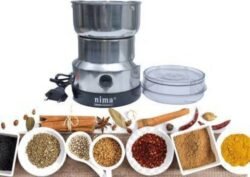 NIMA Electric Grinder Stainless Steel Coffee Grinder-Bean-Nuts & Spices- High Speed