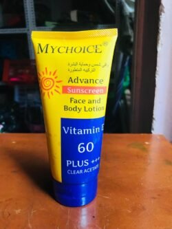 My Choice Advance (mc60) Sunscreen Face and Body WHITENING CREAM Spf 60 Plus+++ 150g