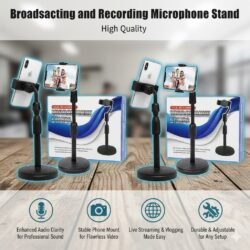 54a64a118a9979da59ead3b74b83b32d.jpg Universal Broadcasting and Recording Microphone Stand / barm Stand Tripod Monopod Video Recording Selfie Zoom