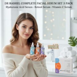 DR RASHEL Complete Facial Serum Set (cfss) 3 Pack  - Vitamin C Serum / Retinol Serum / Hyaluronic Acid Serum