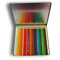5611b66b6ce14c507c479cd1f5a1a368.jpg Doms 4gb Soft Core Steel Box Colour Pencil Set for Kids, Standard 24 Shades Multicolour