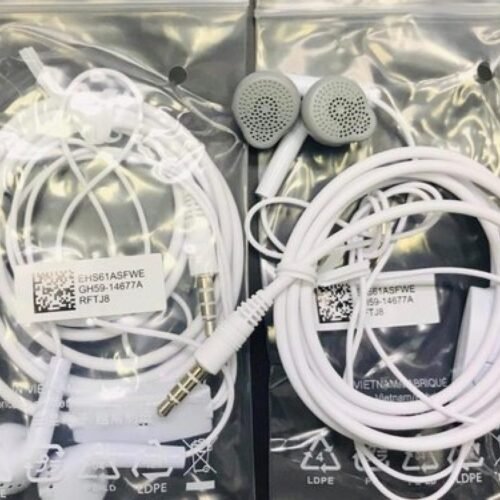 Samsung ® High Quality Sound Hand Free Headphones Shqs / In-Ear Headset / Earphones Universal 3.5mm jack with Mic Compatible with All Android Smartphone Call / Answer