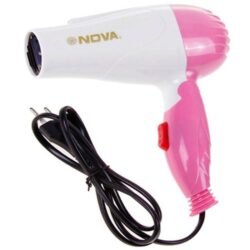 5902e1c04b53f81aec5f4d6a54a77a40.jpg New Nova NV-1290 Foldable Professional Hair Dryer-1000W