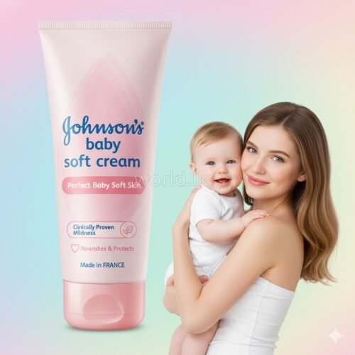 Johnson's Baby Soft Cream For Perfect Baby Soft Skin 100ml Made in FRANCE (jbsc)