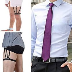 5b6a09aa7898ddff55b939b06bb6e37e.jpg Shirt stays clip Adjustable Holder for Men / women (ssc)