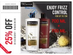 ORIGINAL TRESemme ® 700ML +700ML KERATIN Smooth Shampoo (UK) & Conditioner (UAE) with Marula Oil for Soft and Shiny Hair (Tks7)