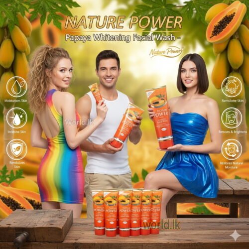 5bd95bc686a107776a194e43588bad6b.jpg Nature Power Papaya Whytitening Facial Wash - 125ml nppw Rich in Vitamins & Antioxidants