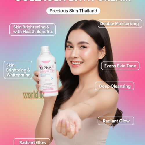 5ca50c422d79233d3f60c3870e5e2ed1.png ALPHA 3+ ARBUTIN COLLAGEN BATH CREAM AABC Precious Skin Thailand Skin Brightening / Whitt#Ning and Moisturizing