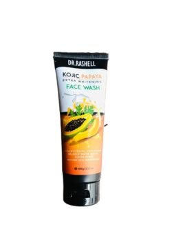 DR RASHEL (kijc) KOJIC Papaya WHITENING Face wash with Natural Papaya Extracts & Fruits Facewash for oily and dry skin - 100 ml