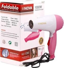5e3b248e5b3559ed067b4bcbffec70a4.jpg New Nova NV-1290 Foldable Professional Hair Dryer-1000W