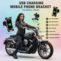 5ead685c8f5d91b10e1cadec949ea2ec.jpg USB CHARGING Mobile Phone Bracket Handlebar Model Cmpb Most Suitable For UBER, PICK ME User