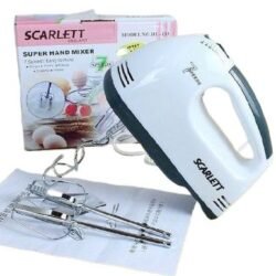 England High Speed Turbo SCARLETT sshm Electric 7 Speeds Hand Mixer blender Egg Beater