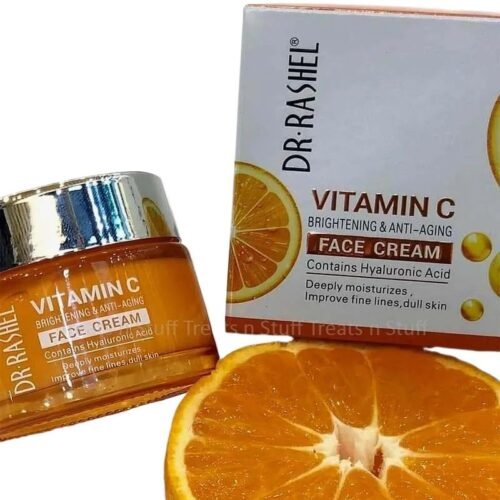 5fbfaa437b349bd8783bd6fe145ebfb5.jpg DR RASHEL Vitamin C Face WHITENING CREAM (drfc) Brightening and Anti-Aging Face CREAM 50g