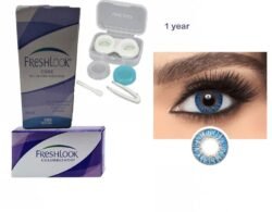 5fc207335e2bce9fc74c1cc590c1fb7d.jpg Colour BLUE - Fresh Look bcl Colour Blends Contact Lens - Full Set - Colour Contact Lens (Replacement Cycle: 12 Month)