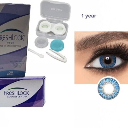 5fc207335e2bce9fc74c1cc590c1fb7d.jpg Colour BLUE - Fresh Look bcl Colour Blends Contact Lens - Full Set - Colour Contact Lens (Replacement Cycle: 12 Month)
