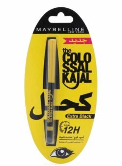 5fecbd2a1f52af101351c5c67d503eb4.jpg Maybelline Colossal Kajal ORIGINAL Extra Black Made in GERMANY Maybelline Kajal WATERPROOF Eye liner 12hrs Long Protection Maybelline New York the Colossal Kajal