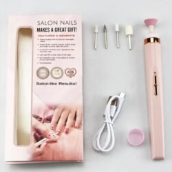 USB Rechargeable Salon Nails Art Drill Makes a Great Gift Multi-Function saoo Nail Care Tool Tips Grinder Cuticle Softener Sanding Grit Polishing Manicure Pedicure Care