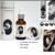 NATURAL Beard Oil 100% Pure Jojoba, Argan, Sweet Almond, Castor, Vitamin E & Essential Oils by Atlantic Beard Co 30ml MADE IN USA