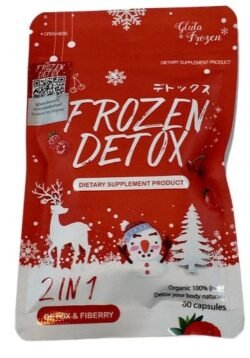 Herbal Organic FROZEN Detox SLIMMING Capsules Diet, reduce weight without Exercises 4