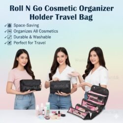 63de372ce02b1598adba9e39ff106f7f.jpg Cosmetic Bag Travel Bag Roll N Go Women's Bag Holder Travel Buddy Organizer (brng)