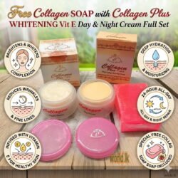 645d8955854a32d61a1f64a987e945a5.jpg FREE SOAP with Collagen Plus Vit E Day & Night Cpve Cream Full Set