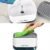 SOAP Pump Kitchen Dish SOAP (ksd) Dispenser and Sponge Holder, 2-in-1 Dish washing SOAP Pump Dispenser for Kitchen Sink