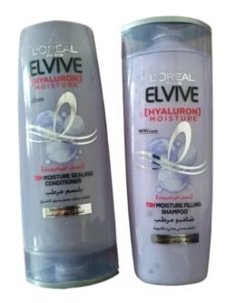6525c3f599da9b3db66b60c1f6dca7a4.jpg L'Oreal Paris Elvive Hyaluron Lpeh 72H Moisture Loreal Shampoo 400 ml and Conditioner 360 ml